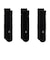 バスケットボール ソックス EVERYDAY CUSH POLY クルーソックス 3足組 DX9632-010