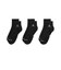 バスケットボール ソックス エブリデイ アンクル ソックス 3足組 DX9655-010 速乾