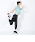 ナイキ（NIKE）パンツ レディース ニット ミッドライズ 7/8 ジョガーパンツ FJ9308-010