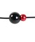 ファイテン（PHITEN）RAKUWA ネックレス EXTREME ミラーボールツイン ブラック/レッド 40cm 0223TG905151