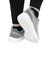 スケッチャーズ（SKECHERS）カジュアルシューズ ダイナマイト 2.0イン ア フラッシュ ワイド グレー 12965W-GYMN スニーカー クッション性