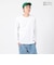 ラッセル（RUSSELL）T/C 長袖クルーネックTシャツ RBM23F0011 WHT