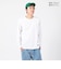 ラッセル（RUSSELL）T/C 長袖クルーネックTシャツ RBM23F0011 WHT