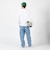 ラッセル（RUSSELL）T/C 長袖クルーネックTシャツ RBM23F0011 WHT