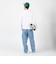 ラッセル（RUSSELL）T/C 長袖クルーネックTシャツ RBM23F0011 WHT
