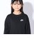 ナイキ（NIKE）トレーナー カットソー 長袖 ブラック 黒 クラブフリース オーバーサイズド 長袖スウェットシャツ FD2923-010