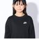 ナイキ（NIKE）トレーナー カットソー 長袖 ブラック 黒 クラブフリース オーバーサイズド 長袖スウェットシャツ FD2923-010