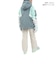 エアボーン（ARBN）ジュニア スキー スノーボード ウェア 上下セット 24 COLOR BLOCK GIRLS AB43WW1534J SLT