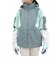 エアボーン（ARBN）ジュニア スキー スノーボード ウェア 上下セット 24 COLOR BLOCK GIRLS AB43WW1534J SLT