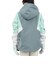 エアボーン（ARBN）ジュニア スキー スノーボード ウェア 上下セット 24 COLOR BLOCK GIRLS AB43WW1534J SLT