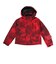ジュニア ボーイズ スキーウェア フォグスーツ 上下セット ST23FW0034 RED サイズ調整