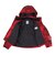 ジュニア ボーイズ スキーウェア フォグスーツ 上下セット ST23FW0034 RED サイズ調整