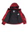 ジュニア ボーイズ スキーウェア フォグスーツ 上下セット ST23FW0034 RED サイズ調整