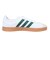アディダス（adidas）スニーカー VLコートベース M ホワイト グリーン ID3710 カジュアル スポーツ シューズ 快適 タウン 街履き 登校 通学