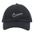 ナイキ（NIKE）帽子 アンストラクチャード スウッシュ キャップ 黒 S-Lサイズ  FB5369-010 ランニング ジョギング スポーツ 運動
