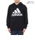 アディダス（adidas）キッズ スウェットフーディ エッセンシャルズ プラス ビッグロゴ プルオーバーパーカー KWF36-JE1731