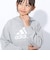 アディダス（adidas）キッズ スウェットフーディ エッセンシャルズ プラス ビッグロゴ プルオーバーパーカー KWF36-JE1733