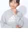 アディダス（adidas）キッズ スウェットフーディ エッセンシャルズ プラス ビッグロゴ プルオーバーパーカー KWF36-JE1733