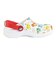 クロックス（crocs）ジュニアサンダル クラシックポケモンクロッグ ホワイト 207739-94S シャワーサンダル 軽量 通気性 お手入れ簡単