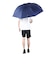 デュアリグ（DUARIG）晴雨兼用 傘 UVパラソル 75cm スポーツ観戦 4S0023-SCAC-750BK NVY