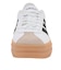 アディダス（adidas）スニーカー VLコートボールド ホワイト ブラック IH3083 スポーツシューズ 厚底 普段履き 登校 通学 スタイリッシュ