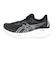 アシックス（ASICS）ランニングシューズ ゲルキュムラス26ワイド ブラック グレー 1012B600.002 スニーカー クッション性