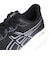 アシックス（ASICS）ランニングシューズ ゲルキュムラス26ワイド ブラック グレー 1012B600.002 スニーカー クッション性