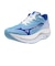 ミズノ（MIZUNO）ランニングシューズ ウエーブリベリオンフラッシュ2 ブルー ホワイト J1GC243551 スニーカー  マラソン 安定性