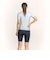 ナイキ（NIKE）フィットネス水着 レディース 水泳 ジップ付き半袖セパレーツ 2993117-458