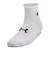 アンダーアーマー（UNDER ARMOUR）エッセンシャル ノベルティ クオーター ソックス 3足組 1384025 102 白