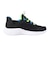 スケッチャーズ（SKECHERS）ジュニアスニーカー スリップインズ バウンダー ブリスクバースト 黒 403822L-BBLM スポーツシューズ ハンズフリー