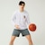 スポルディング（SPALDING）バスケットボールウェア 長袖 Tシャツ ビーグル レッツ プレイ フープス SMT24113WH