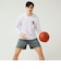 スポルディング（SPALDING）バスケットボールウェア 長袖 Tシャツ ビーグル レッツ プレイ フープス SMT24113WH