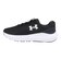 アンダーアーマー（UNDER ARMOUR）ランニングシューズ チャージドサージ4エクストラワイド ブラック ホワイト 3028249 002 スニーカー ク…