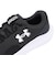 アンダーアーマー（UNDER ARMOUR）ランニングシューズ チャージドサージ4エクストラワイド ブラック ホワイト 3028249 002 スニーカー ク…