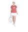 ルコックスポルティフ（lecoqsportif）テニスウェア プラクティスシャツ LN4FHT52L PK00