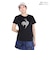 ルコックスポルティフ（lecoqsportif）テニスウェア 半袖 プラクティスシャツ LN4FHT52L BK00