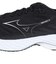 ミズノ（MIZUNO）ランニングシューズ ウエーブライダー28 ブラック シルバー J1GC240302 スニーカー ジョギング トレーニング