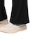 エルケクス（ELKEX）リブ ワイドパンツ EKL4FA0021 BLK