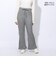 エルケクス（ELKEX）リブ ワイドパンツ EKL4FA0021 CGRY