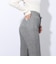エルケクス（ELKEX）リブ ワイドパンツ EKL4FA0021 CGRY