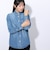 エルケクス（ELKEX）デニムシャツ EKL4FA0017 LBLU