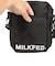 アクティブ フロントポケット MOLLE ショルダーバッグ 103224053003-BLACK