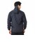 ニューバランス（new balance）Black Out Collection ウーブンジャケット 裏起毛 AMJ45283BK