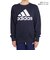 アディダス（adidas）ジュニア エッセンシャルズ プラス ルーズフィット ビッグロゴ フレンチテリー スウェットシャツ KWF35-JH3594