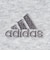 アディダス（adidas）バッグ スウェット トートバッグ XE グレー×赤 KSA31-JN6642 トート サブバッグ 肩掛け 手持ち 通勤 通学