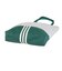 アディダス（adidas）バッグ スウェット トートバッグ XE グレー×緑 KSA31-JN6643 トート サブバッグ 肩掛け 手持ち 通勤 通学