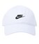 ナイキ（NIKE）帽子 ジュニア NAN FUTURA CURVE BRIM キャップ 白 8A2902-001 ランニング ジョギング スポーツ 運動