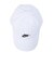 ナイキ（NIKE）帽子 ジュニア NAN FUTURA CURVE BRIM キャップ 白 8A2902-001 ランニング ジョギング スポーツ 運動