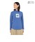 ルコックスポルティフ（lecoqsportif）テニスウェア モックネック 長袖シャツ ロングスリーブ LN4FLT11L BL00